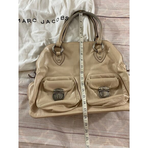 Vintage Marc Jacobs Women's Cream Hand Bag with Dust Bag - OS - Picture 4 of 10